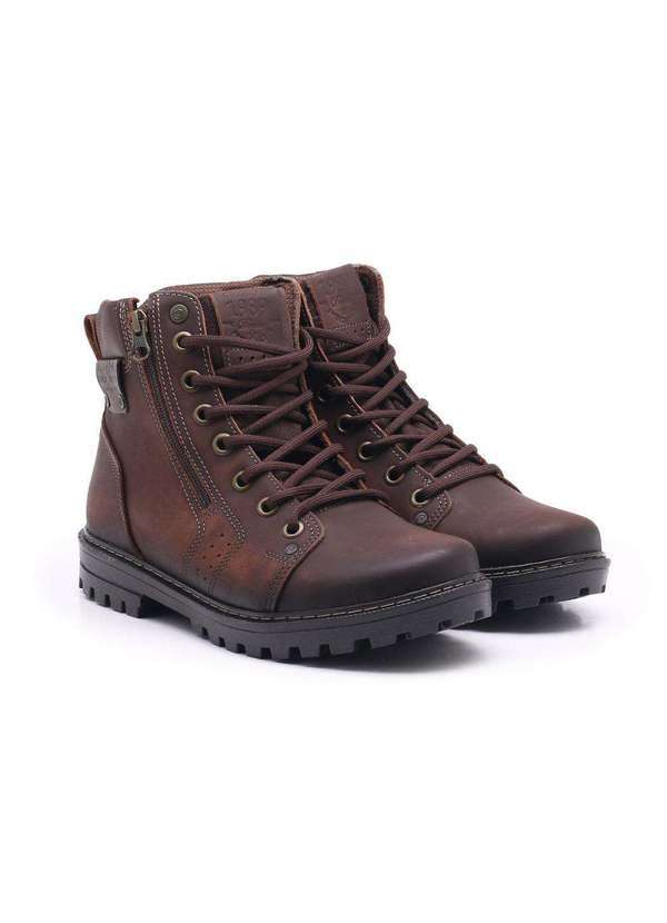 Pegada - Bota Pegada Jungle Couro Masculina Marrom