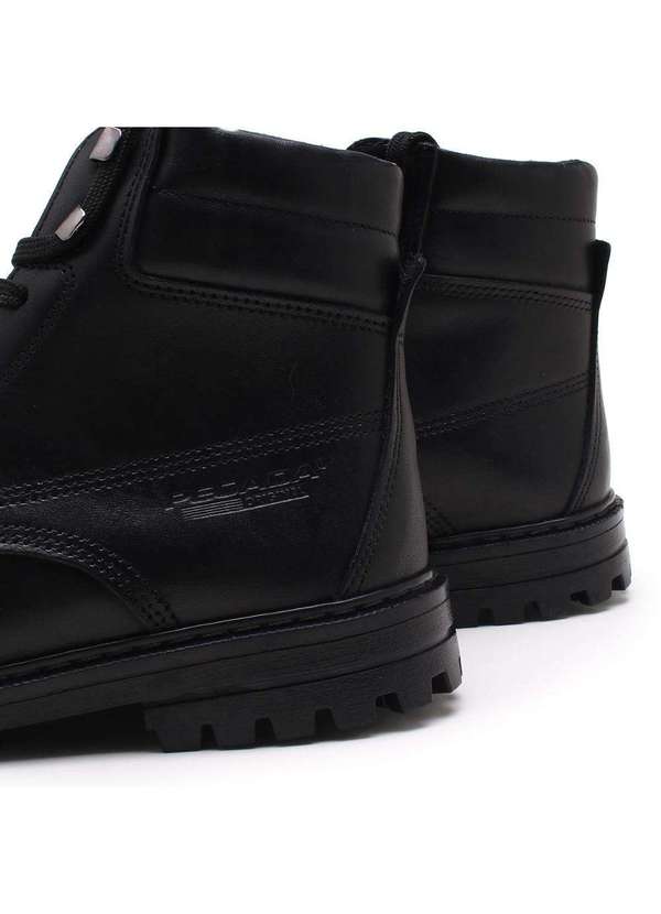 Pegada - Bota Pegada Jungle Couro Masculina Preto 3
