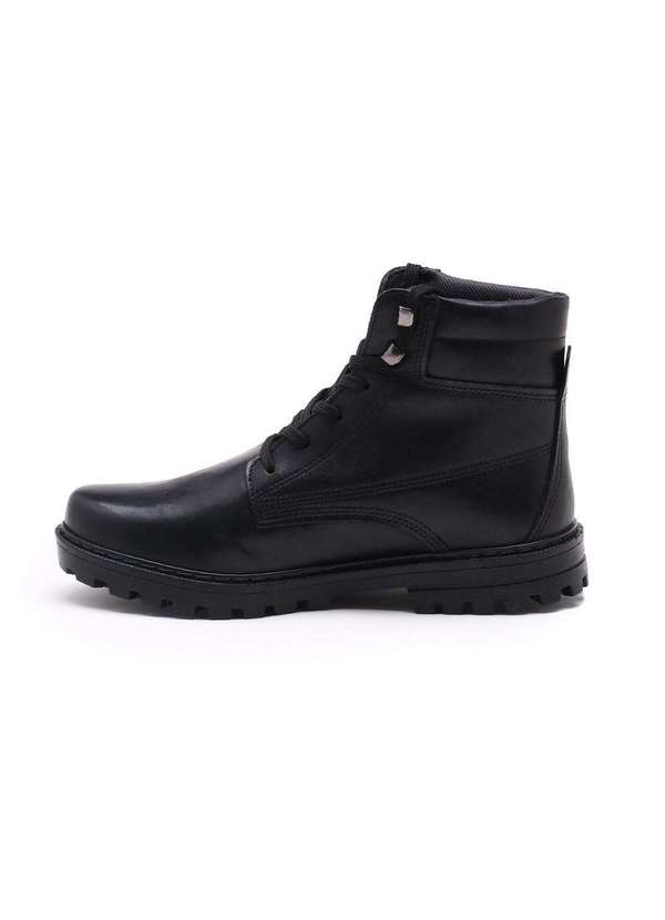 Pegada - Bota Pegada Jungle Couro Masculina Preto 5