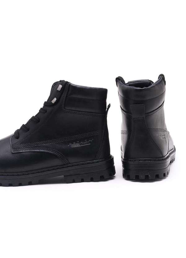 Pegada - Bota Pegada Jungle Couro Masculina Preto 6