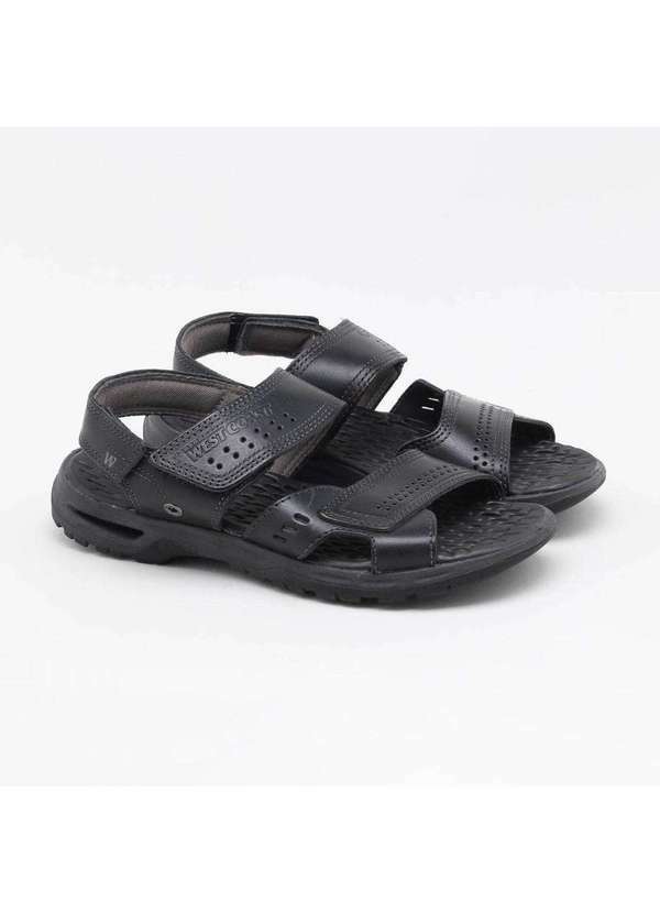West Coast - Sandália West Coast Carmel Masculina Preto