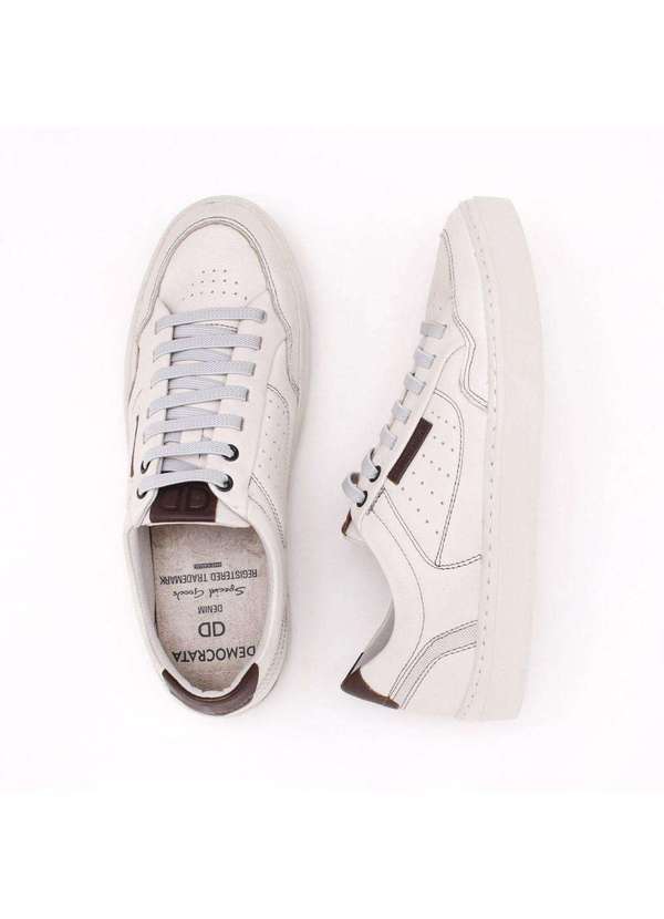 Democrata - Sapatênis Democrata Bucky Masculino Branco 3