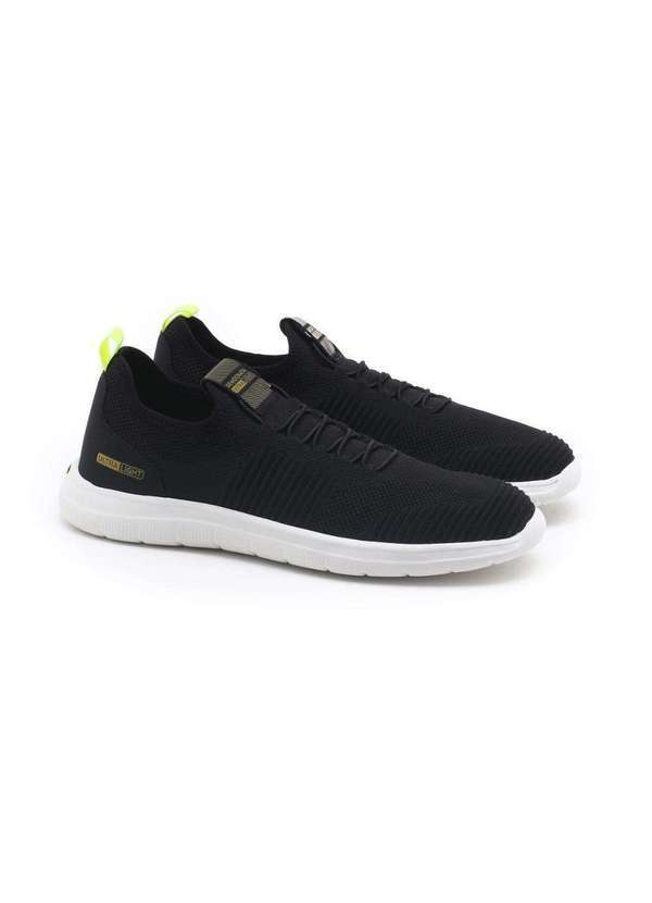 Democrata - Sapatênis Democrata Move Ultra Light Masculino Preto