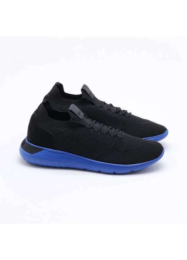 Ferracini - Sapatênis Ferracini Elektra Colors Masculino Preto/Azul