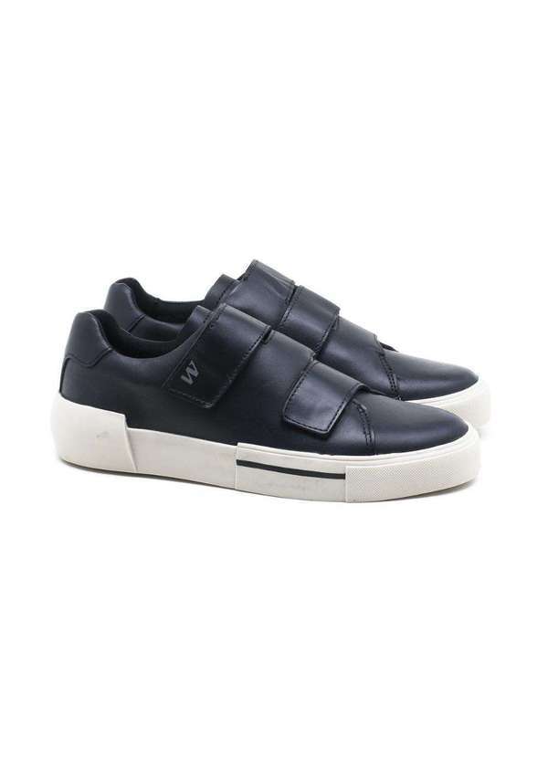 West Coast - Sapatênis West Coast Star Couro Masculino Preto