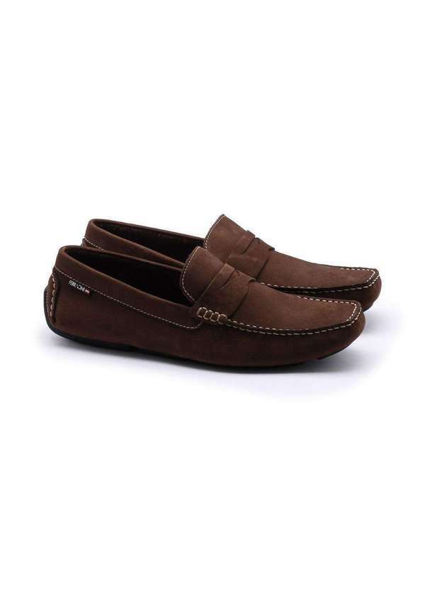 Ferracini - Mocassim Ferracini Mali Masculino Café