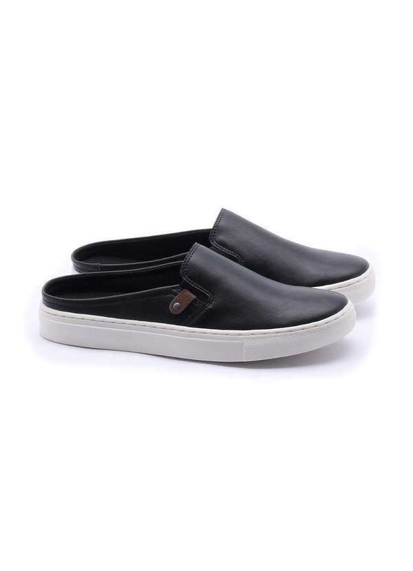 Fire Wave - Sapato Casual Fire Wave Mule Masculino Preto