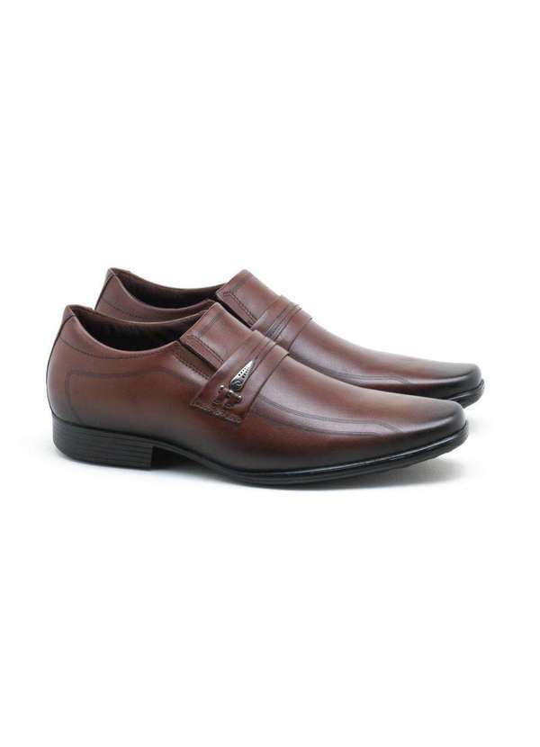 Pegada - Sapato Social Pegada Milano Masculino Marrom