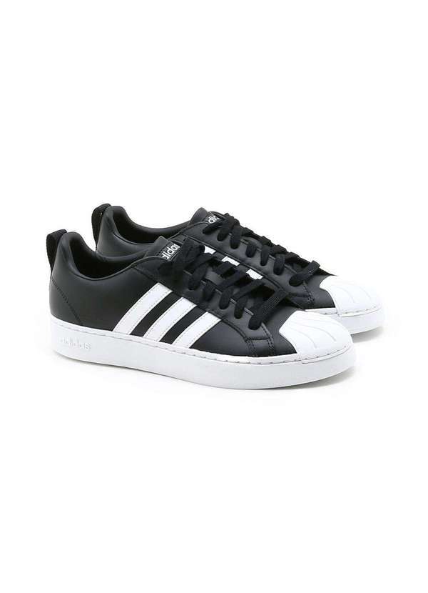 Adidas - Tênis Adidas Streetcheck Court Low Masculino Preto
