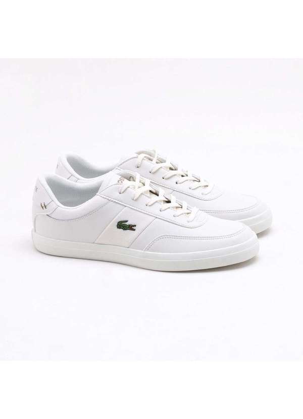Lacoste - Tênis Lacoste Courtmaster Masculino Branco