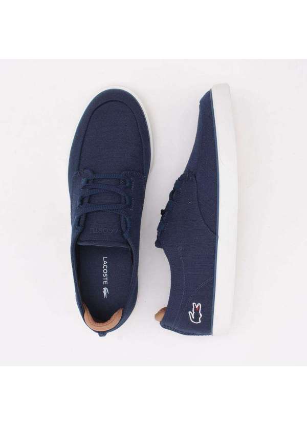 Lacoste - Tênis Lacoste Esparre Deck Masculino Azul 3