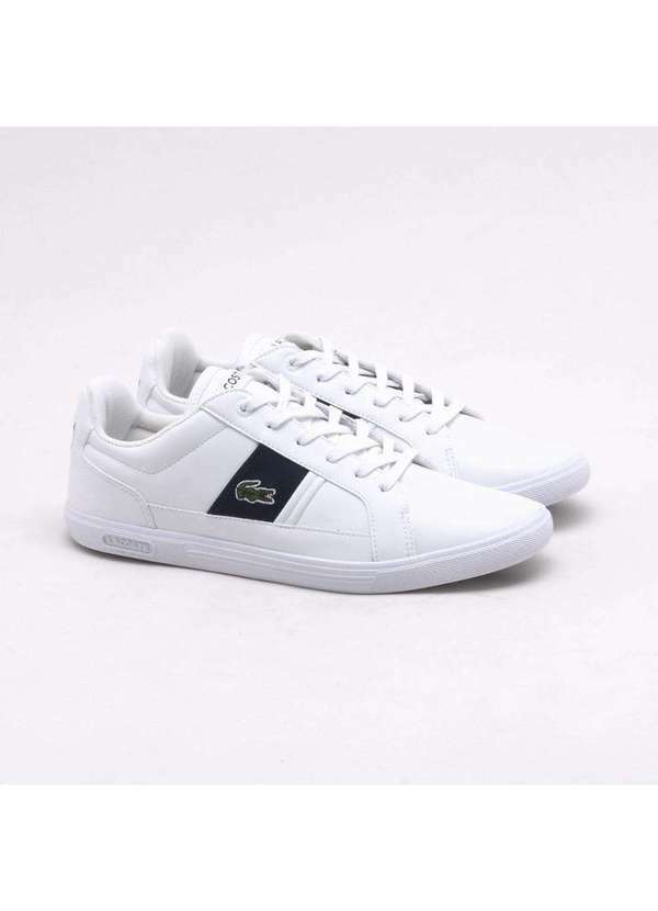Lacoste - Tênis Lacoste Europa Lcr Masculino Branco