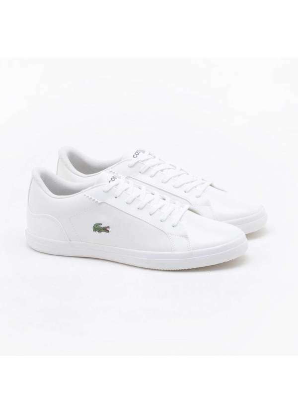 Lacoste - Tênis Lacoste Vulcanized Lerond Masculino Branco