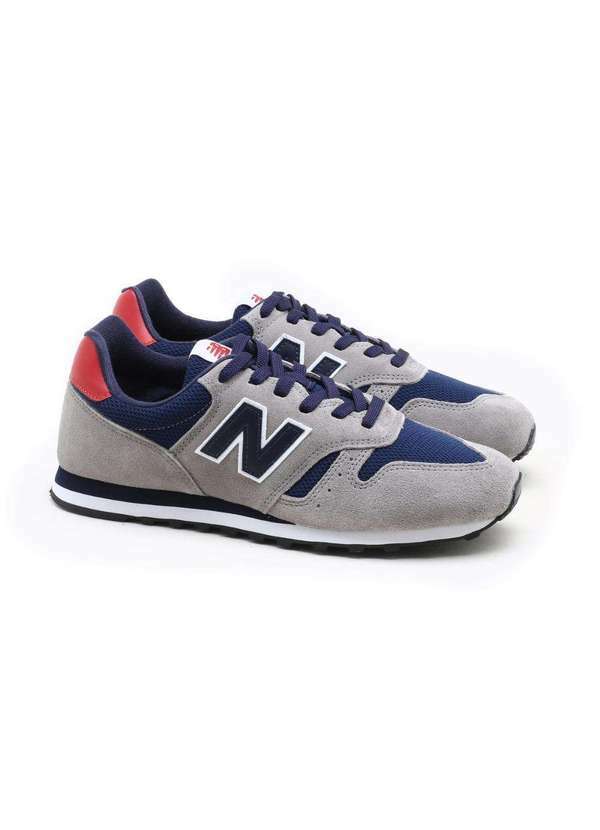 New Balance - Tênis New Balance 373 Masculino Cinza
