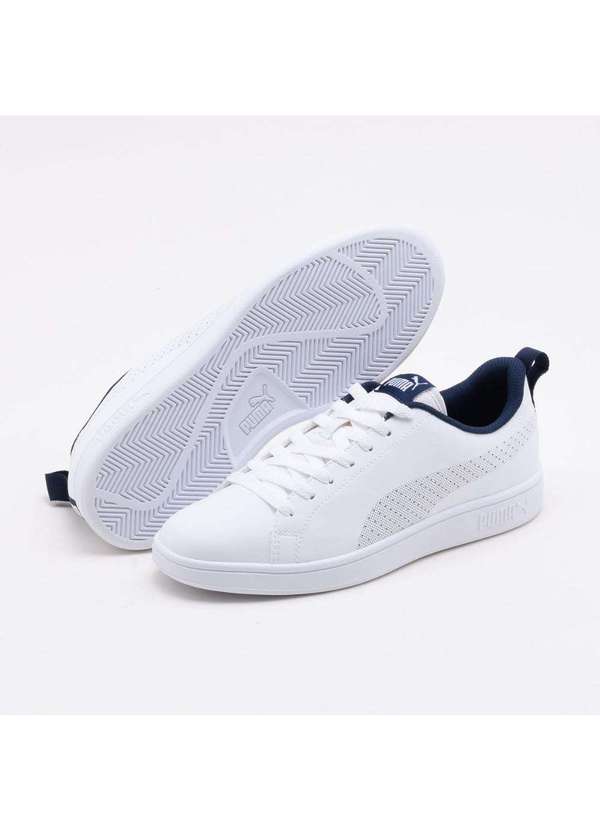 Tênis Puma Smash Ace V2 Masculino Branco Paqueta