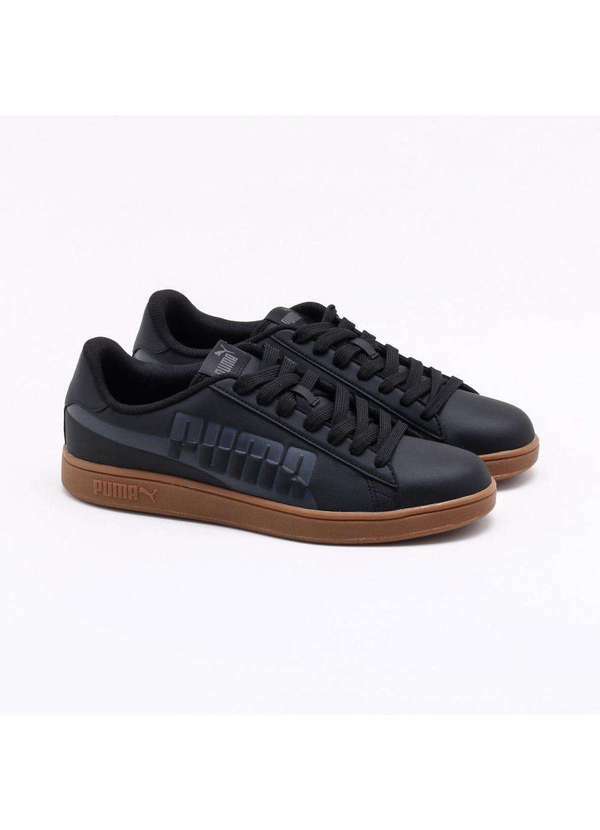 Puma - Tênis Puma Smash V2 Max Masculino Preto