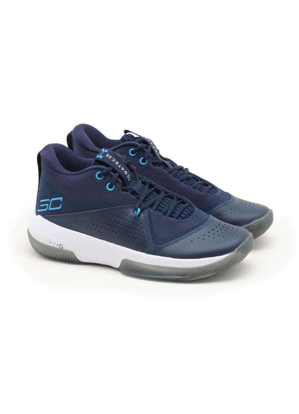 Under Armour - Tênis Under Armour Sc 3 Zero Iv Masculino Azul