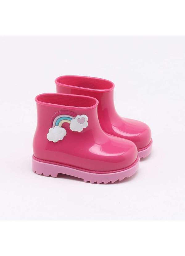 Kidy - Bota Galocha Kidy Mar e Cor Baby a Rosa