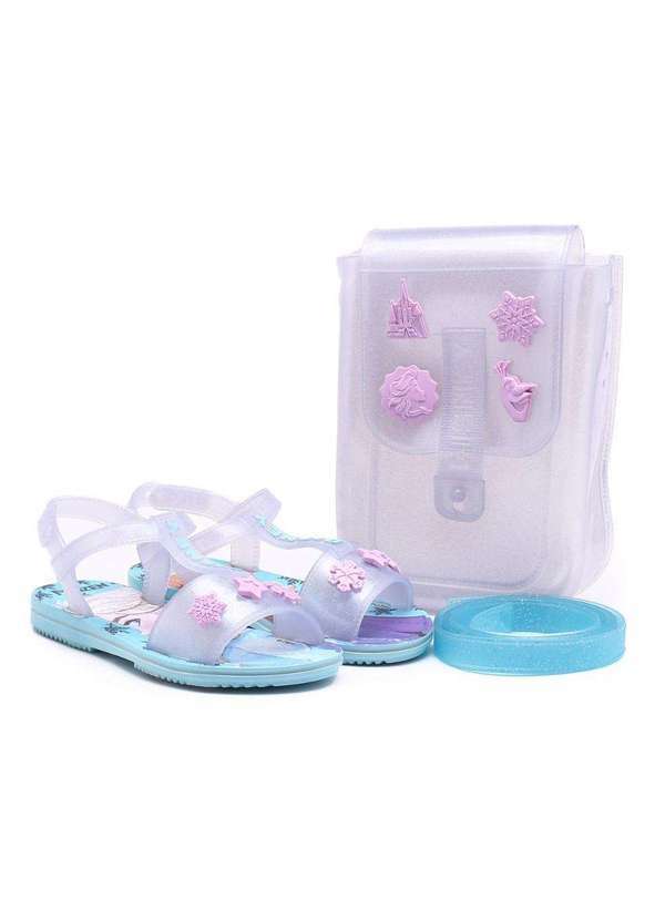 Grendene - Sandália Grendene Kids Disney e Fashion Bag Infantil Azul