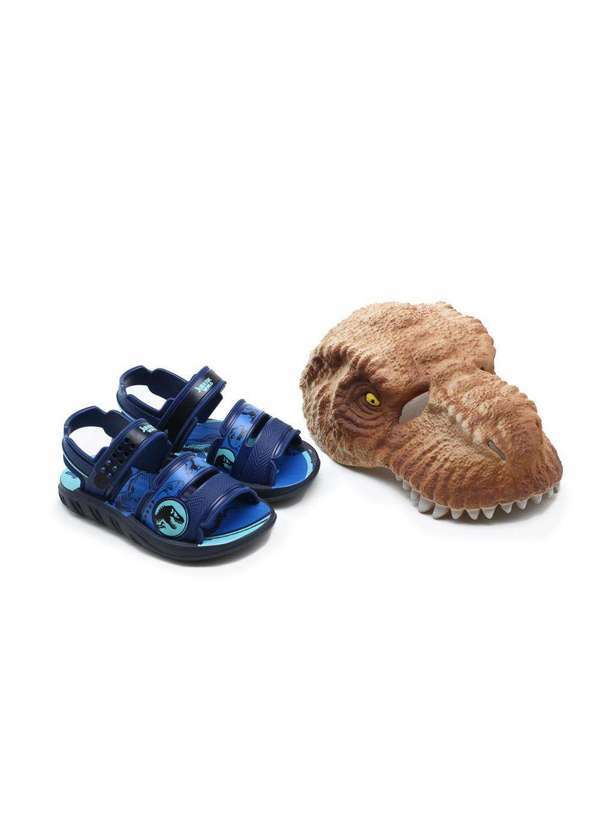 Grendene - Sandália Grendene Kids Jurassic Park Máscara Azul