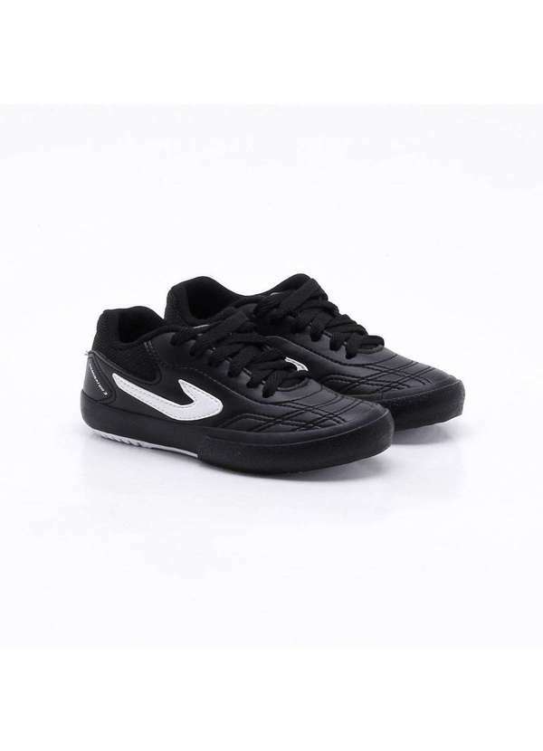 Topper - Chuteira Futsal Topper Dominator Iii Jr Infantil Preto