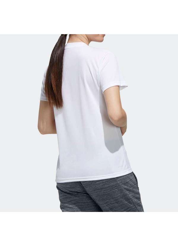 Adidas - Blusa Adidas D2m Solid Feminina Branco 2