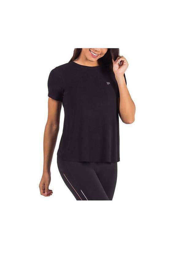 Fila - Blusa Fila Time Feminina Preto