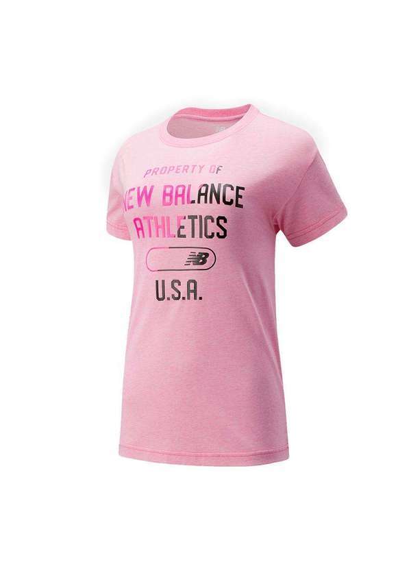 New Balance - Blusa New Balance Relentless Novelty Feminina Rosa