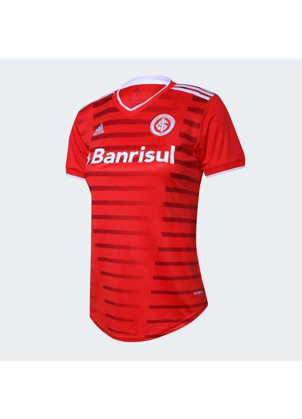 Adidas - Camisa Adidas Internacional 2021 I S/N Torcedora Feminina Vermelho