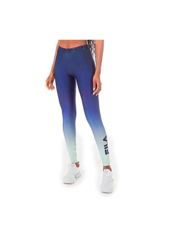Fila - Legging Fila Train Elastic Ii Azul