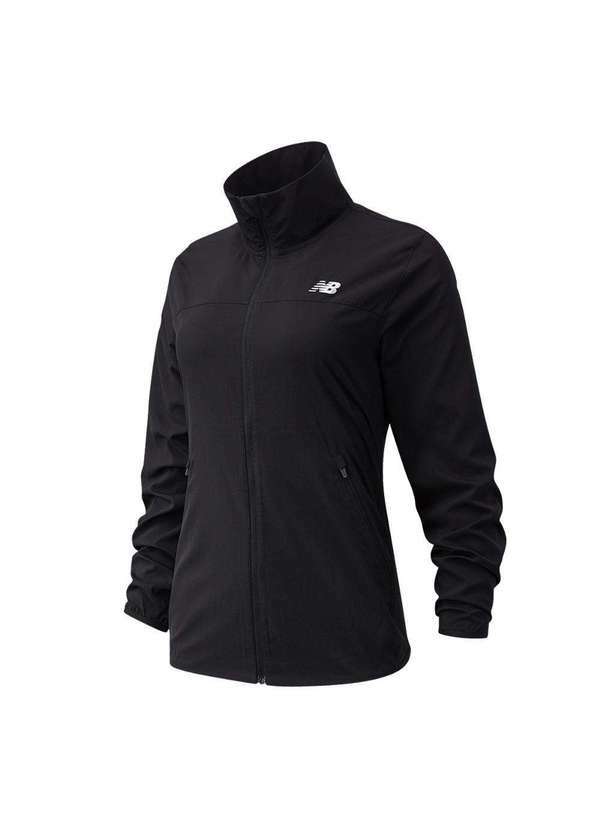 New Balance - Jaqueta New Balance Esportiva Core Run Feminina Preto