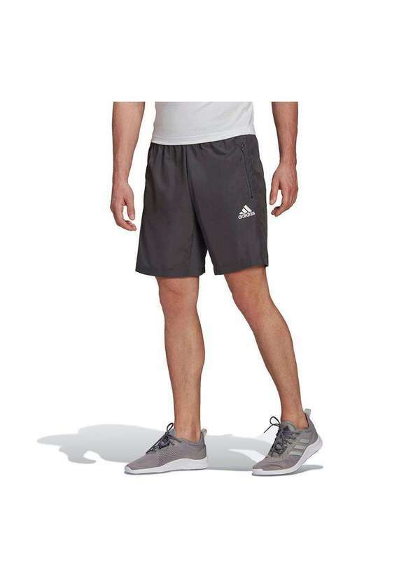 Adidas - Bermuda Adidas Designed 2 Moove Masculina Cinza