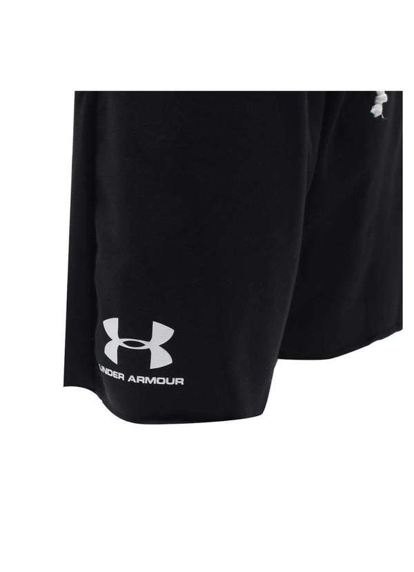 Under Armour - Bermuda Under Armour Rival Terry Masculina Preto 3