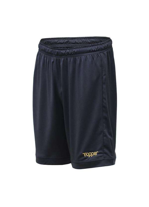 Topper - Calção Topper Futebol Campo Masculino Preto
