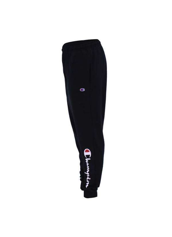 Champion - Calça Champion Jersey Pant Jog Sc Vert Masculina Preto
