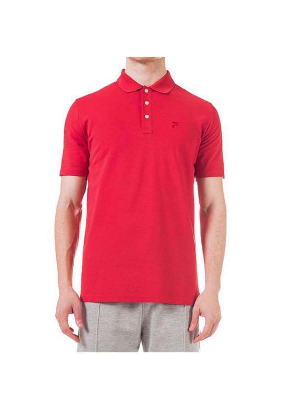 Fila - Camisa Polo Masculina Select Ii Fila Vermelho