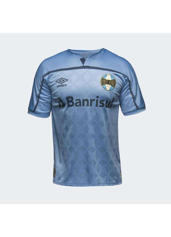 Umbro - Camisa Umbro Grêmio 2020 Iii Classic sem Número Masculina Azul