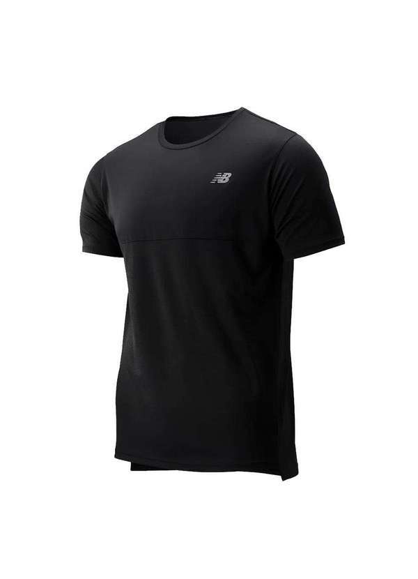 New Balance - Camiseta New Balance Performance Masculina Preto