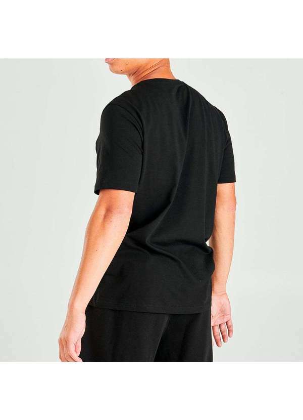 Puma - Camiseta Puma Cat Basic Masculina Preto