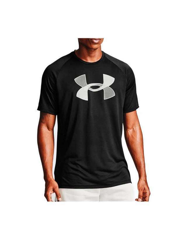 Under Armour - Camiseta Under Armour Tech Graphic Masculina Preto