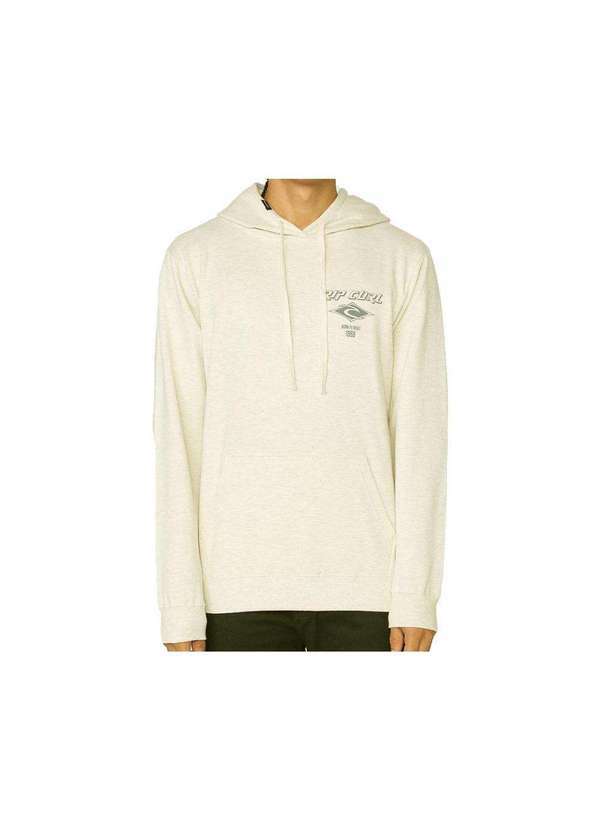 Rip Curl - Blusão Rip Curl Search Essential Fleece Masculino Off White