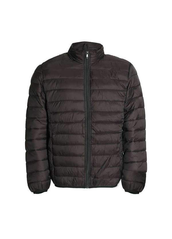 Burnett - Jaqueta Burnett Puffer Masculina Preto 1