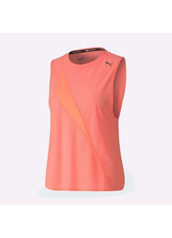Puma - Camiseta Regata Puma Train Pearl Masculina Laranja