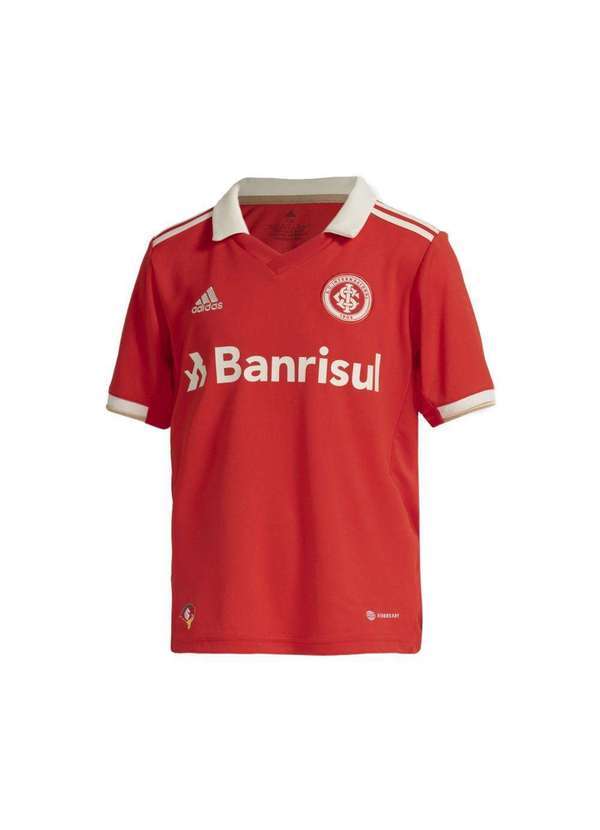 Adidas - Camisa Adidas Internacional 2022 I Infantil Vermelho
