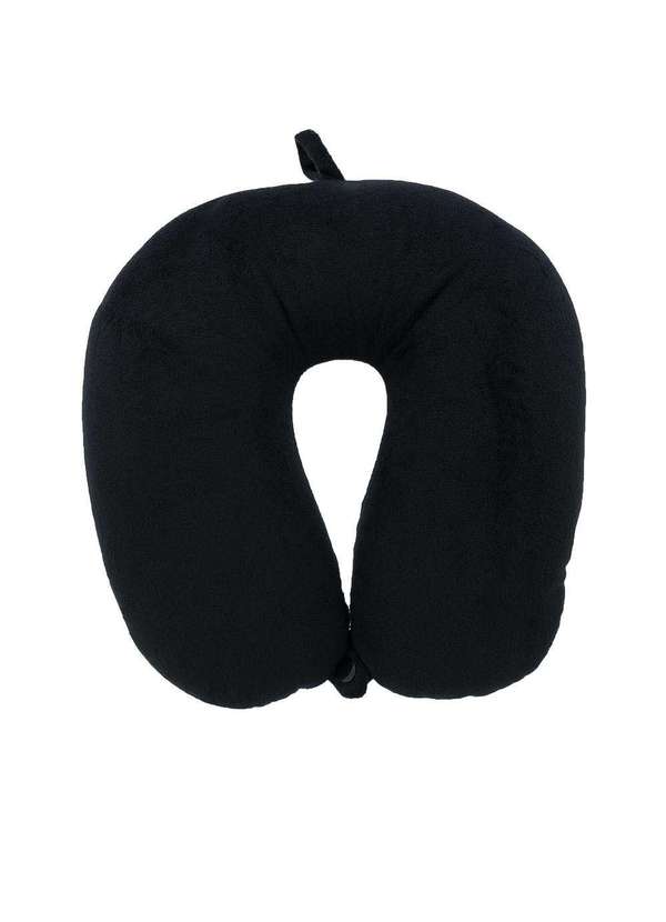 Stz - Almofada de Pescoço Stz Tecido Preto Preto 1