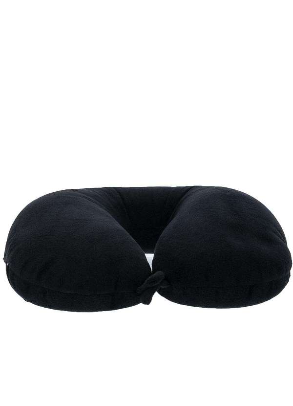 Stz - Almofada de Pescoço Stz Tecido Preto Preto 2