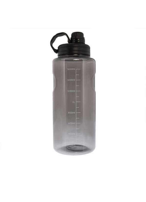 Stz - Garrafa Galão Stz Transparente com Alça 1,6l Preto Preto