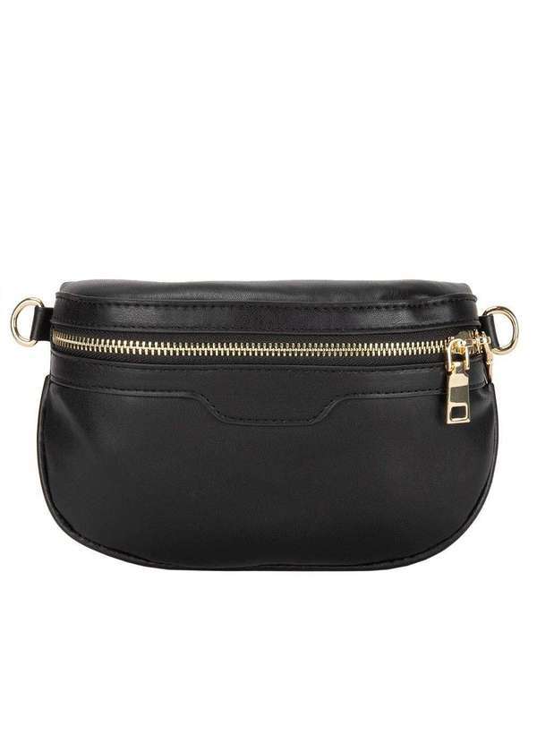 Gabriela - Pochete Gabriela Detalhe Corrente Preto Preto