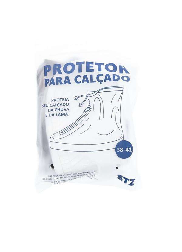 Stz - Protetor para Calçado Stz 38 Ao 41 Impermeável Marrom Cinza