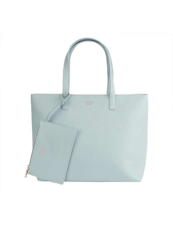 Gabriela - Bolsa Shopping Bag Gabriela Essenciais Niqueleira Azul Azul